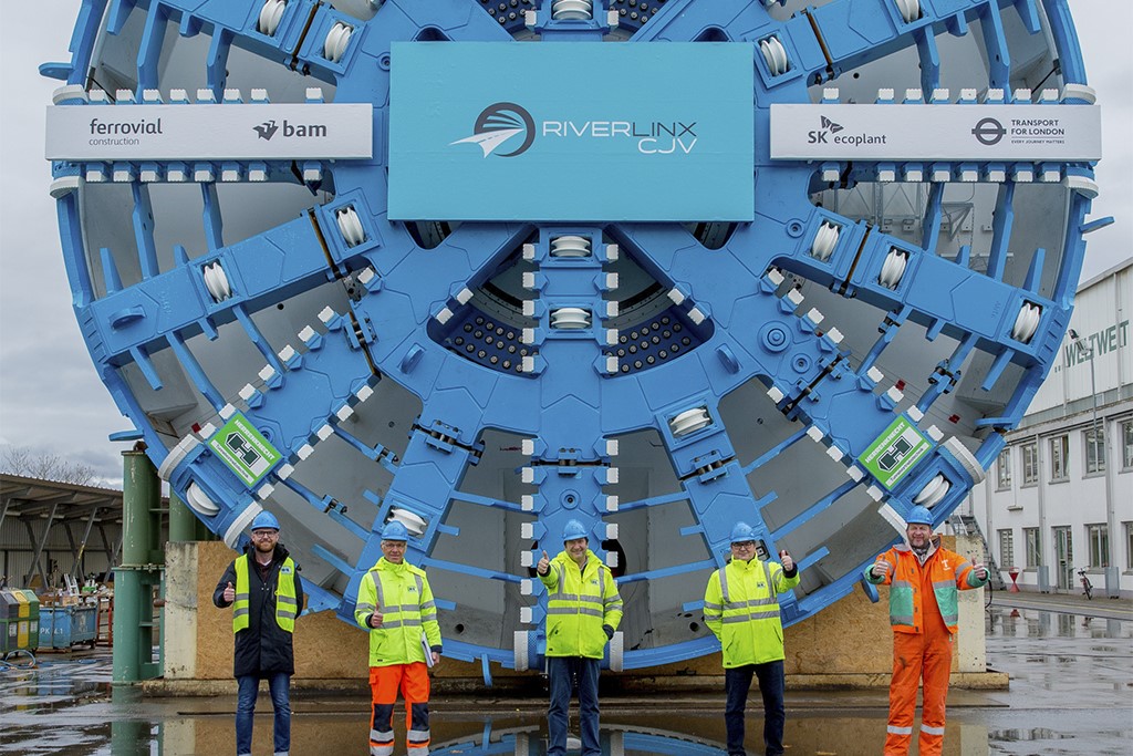 Cognition enabling works makes way for the UK’s largest tunnel boring machine!