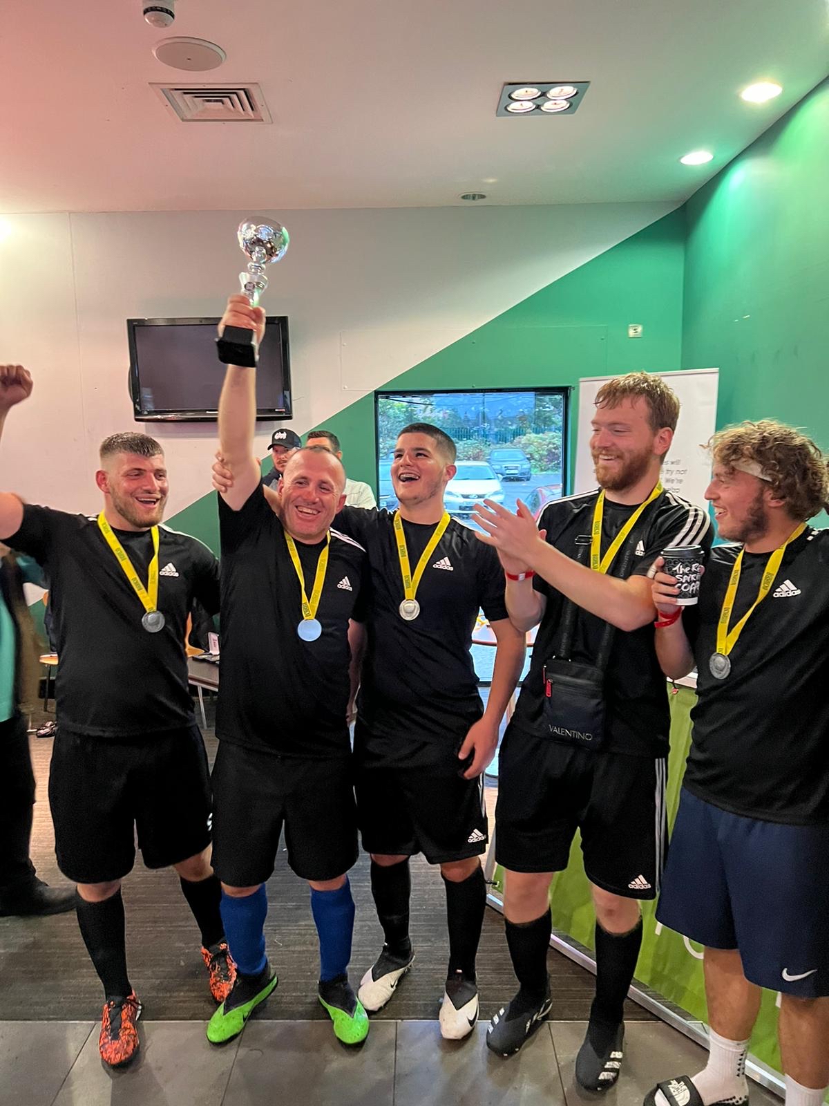 Winners of the Berkeley Homes Charity Football Tournament!