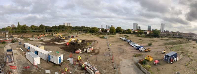 Breaking Ground At Bow Common Gasworks