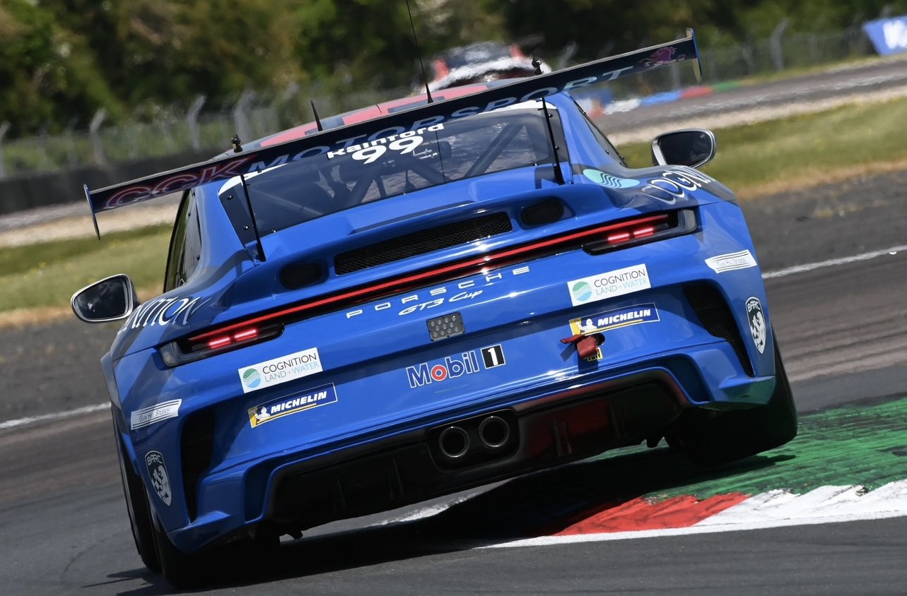 Cognition sponsor driver for Porsche Carrera Cup - Thruxton weekend report from the driver: