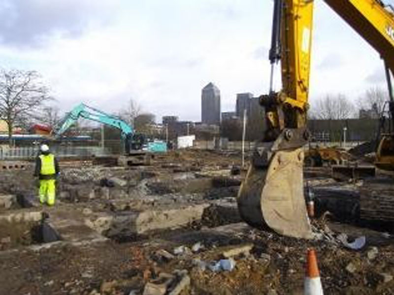 Dockland Remediation Works Underway